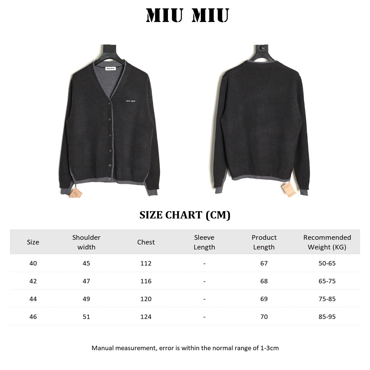 M1v M1v cardigan sweaters