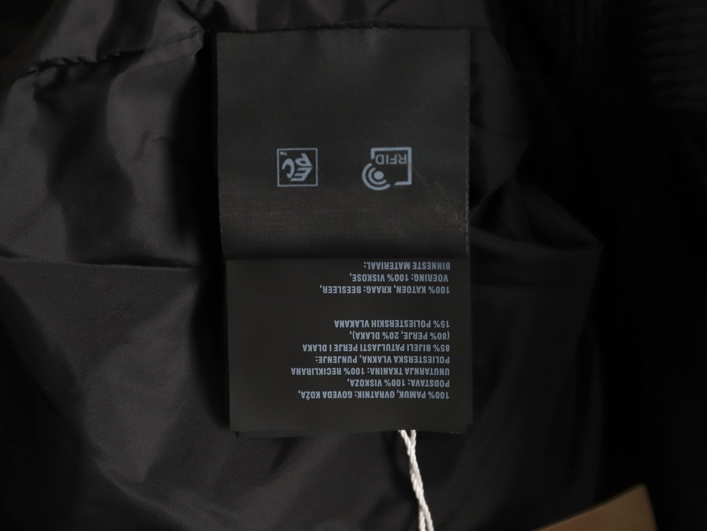 M1v M1v short puffer jacket