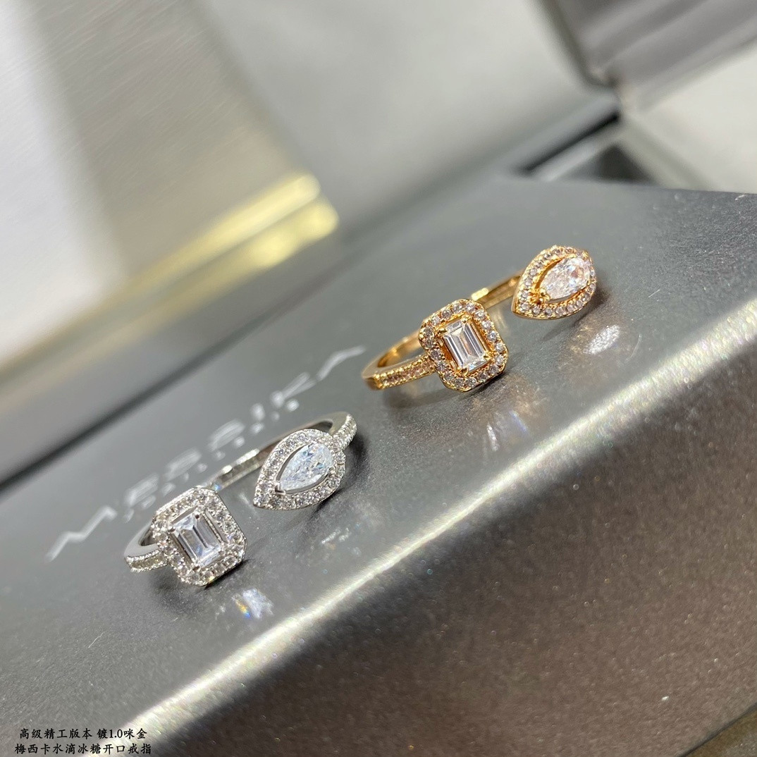 Mes1kaa water drop ring