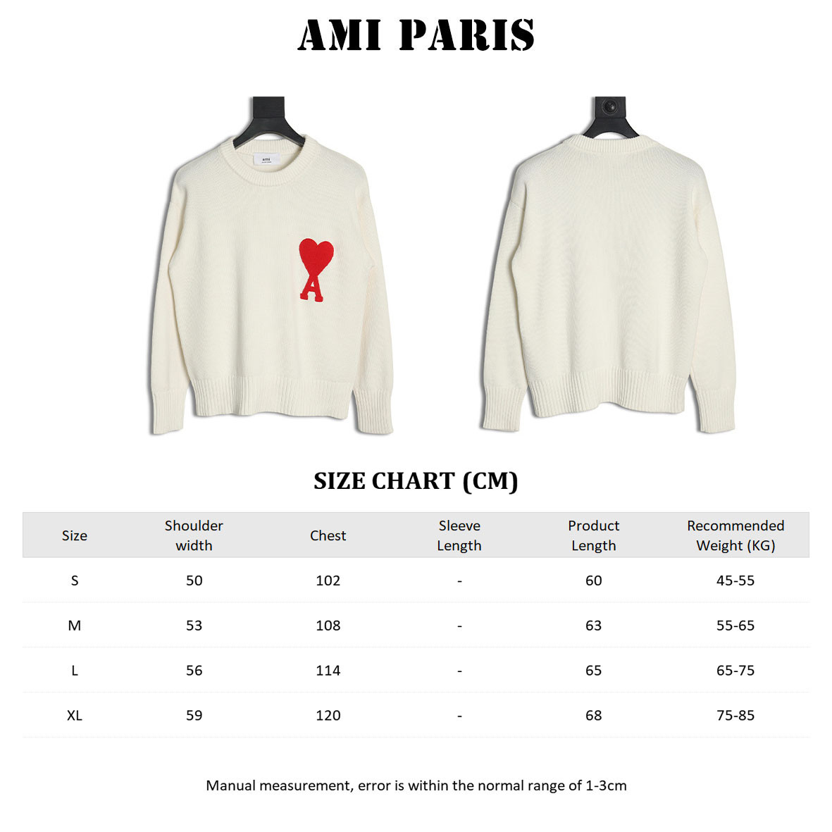 AMI PARIS 21FW Sweaters