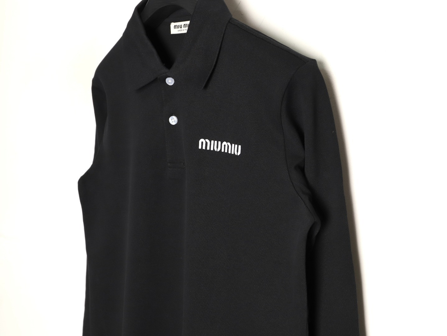 M1v M1v long-sleeved polo shirt
