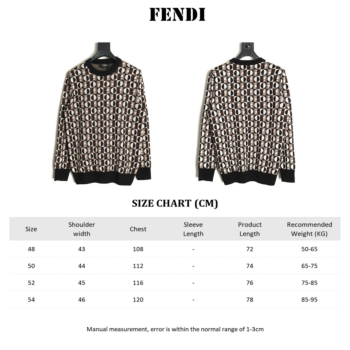 F**di fd knitting sweaters