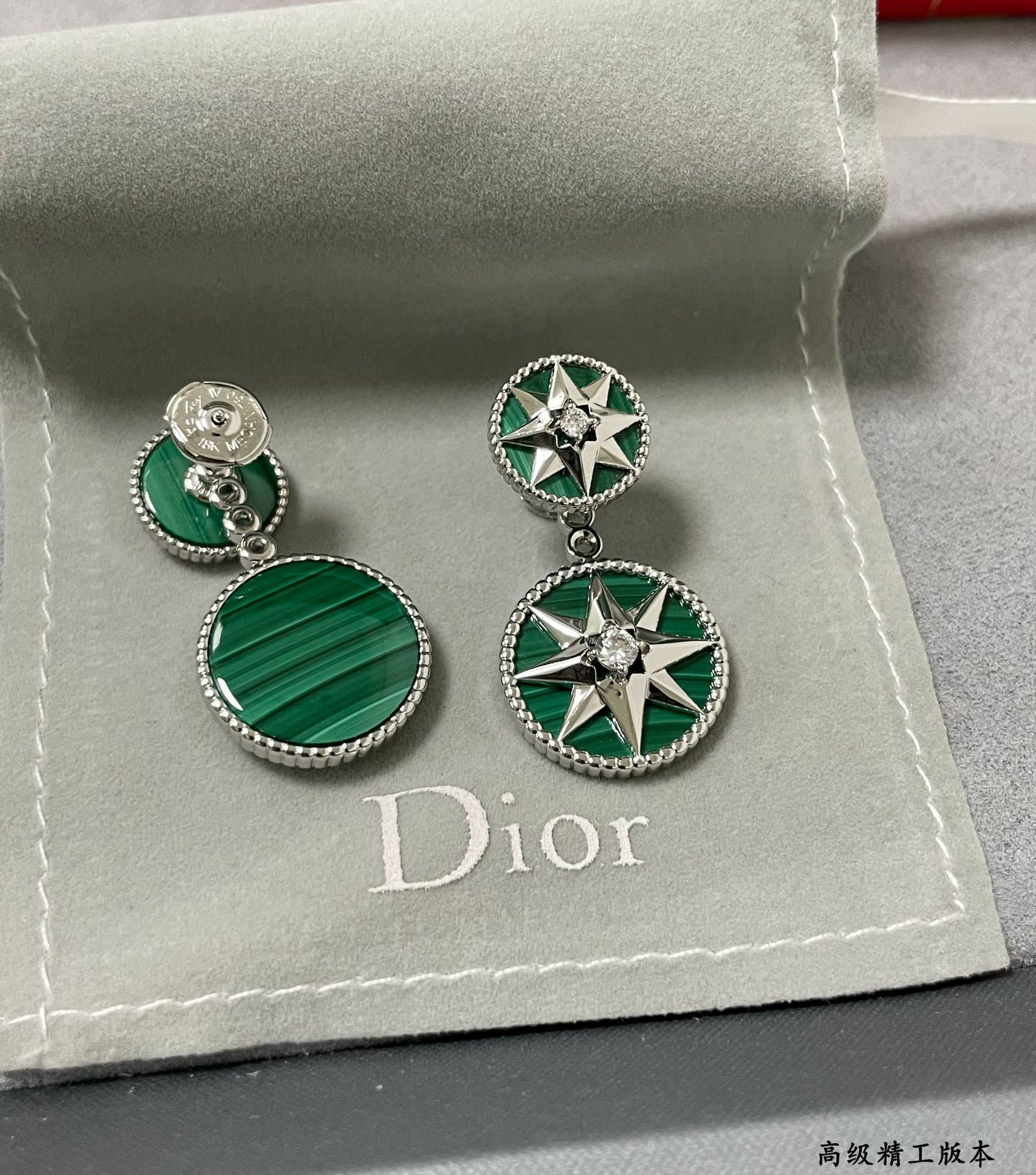 D10r rose des vents earrings
