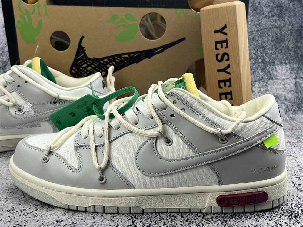 UA NIKE OFF-WHITE X DUNK LOW