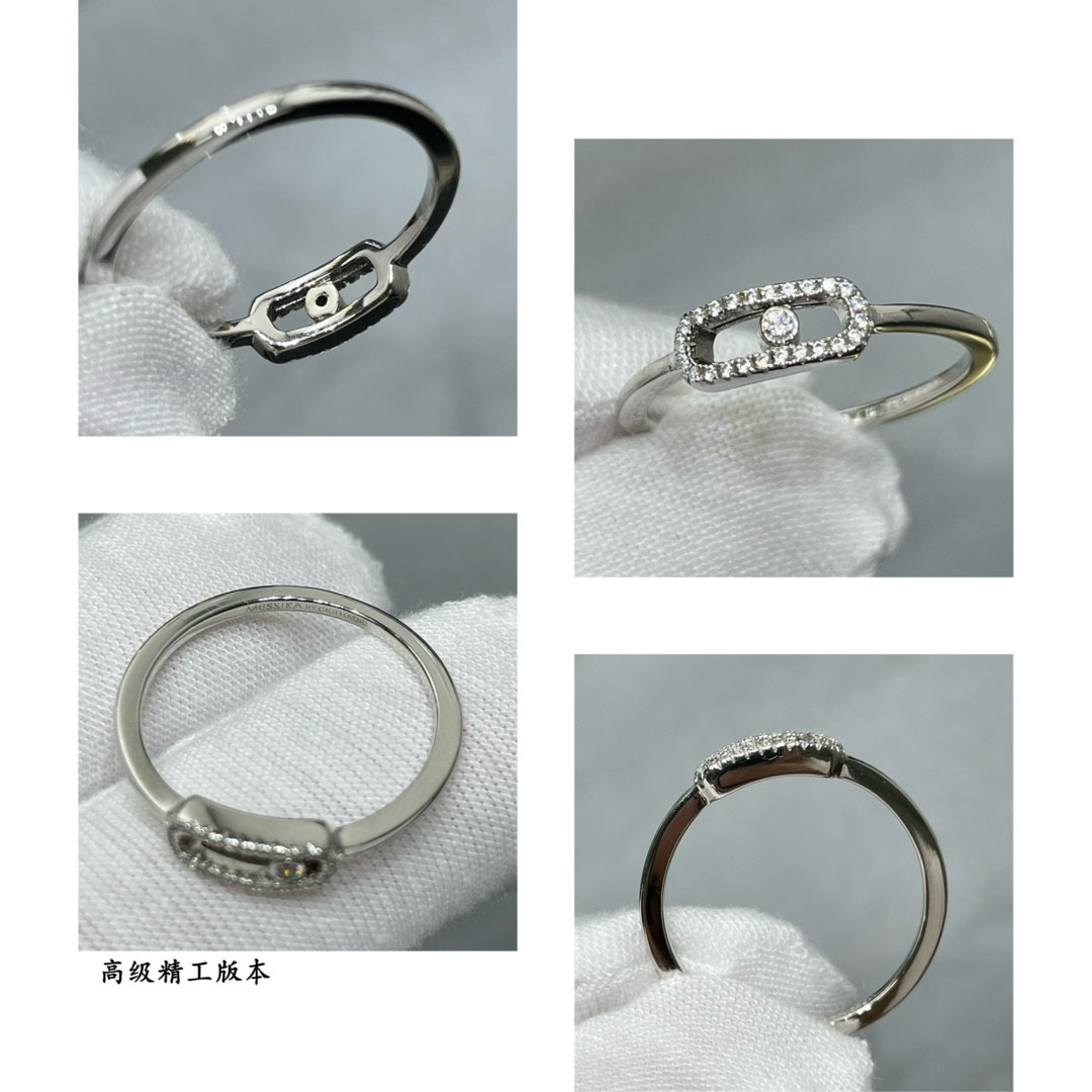 Mes1kaa single d1am0nd moving ring
