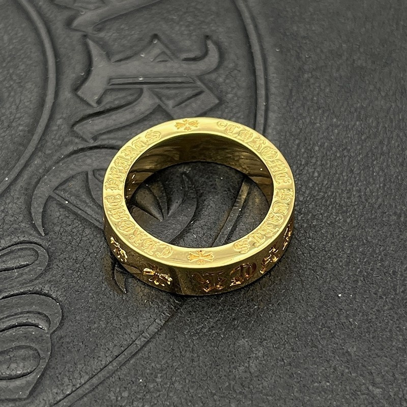 Ch*0me He**ts D1am0nd-encrusted Cross Ring