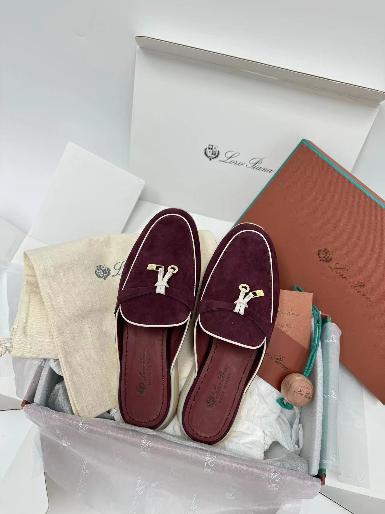 ua l0r0 p1ana  babouche charms walk moccasin slipper moccasin (cusT0mized, no return no exchange)