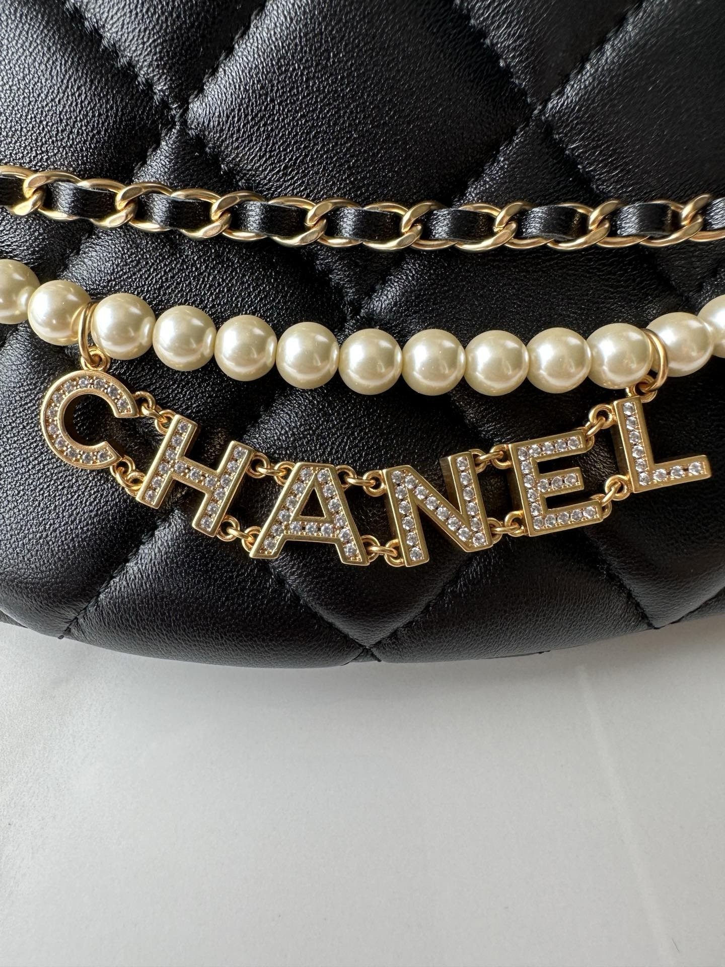 Ch**el Waist Bag 17 × 24 × 11 cm