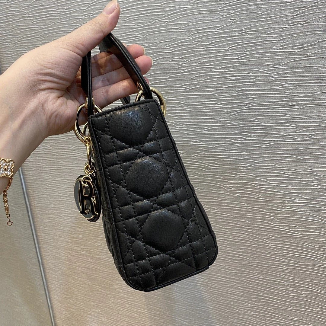 MINI LADY D10r D10rAMOUR BAG 6.5 x 6 x 3 inches