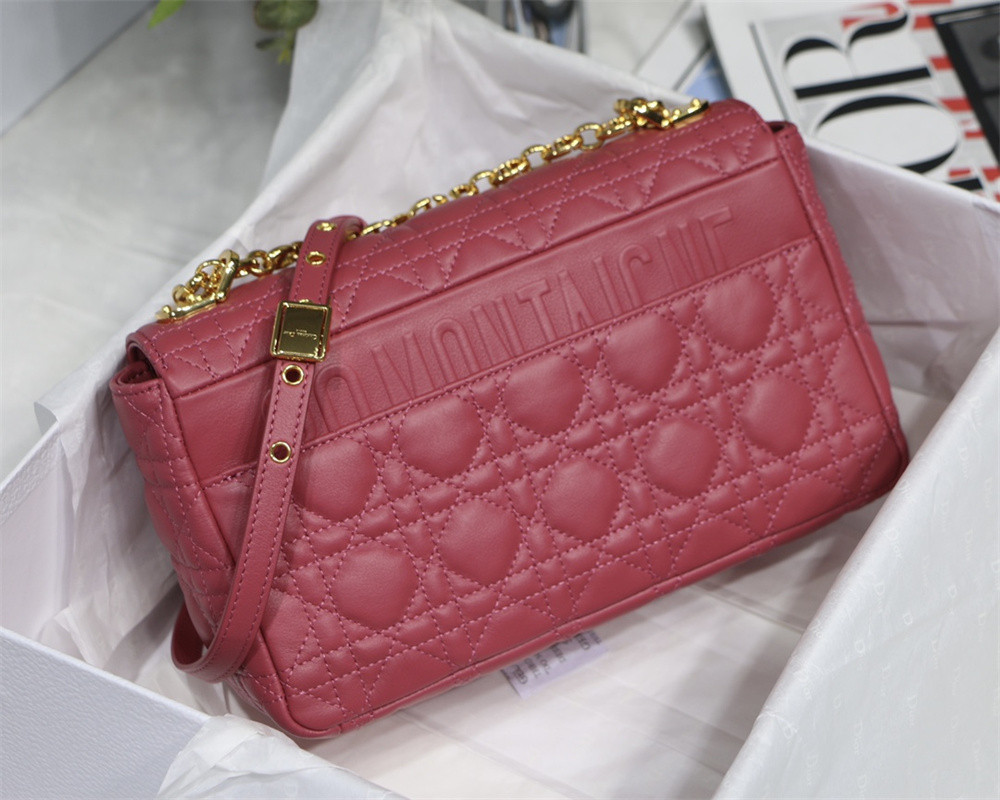 MEDIUM D10r CARO BAG S*pple Cannage Calfskin 25.5 x 15.5 x 8 cm