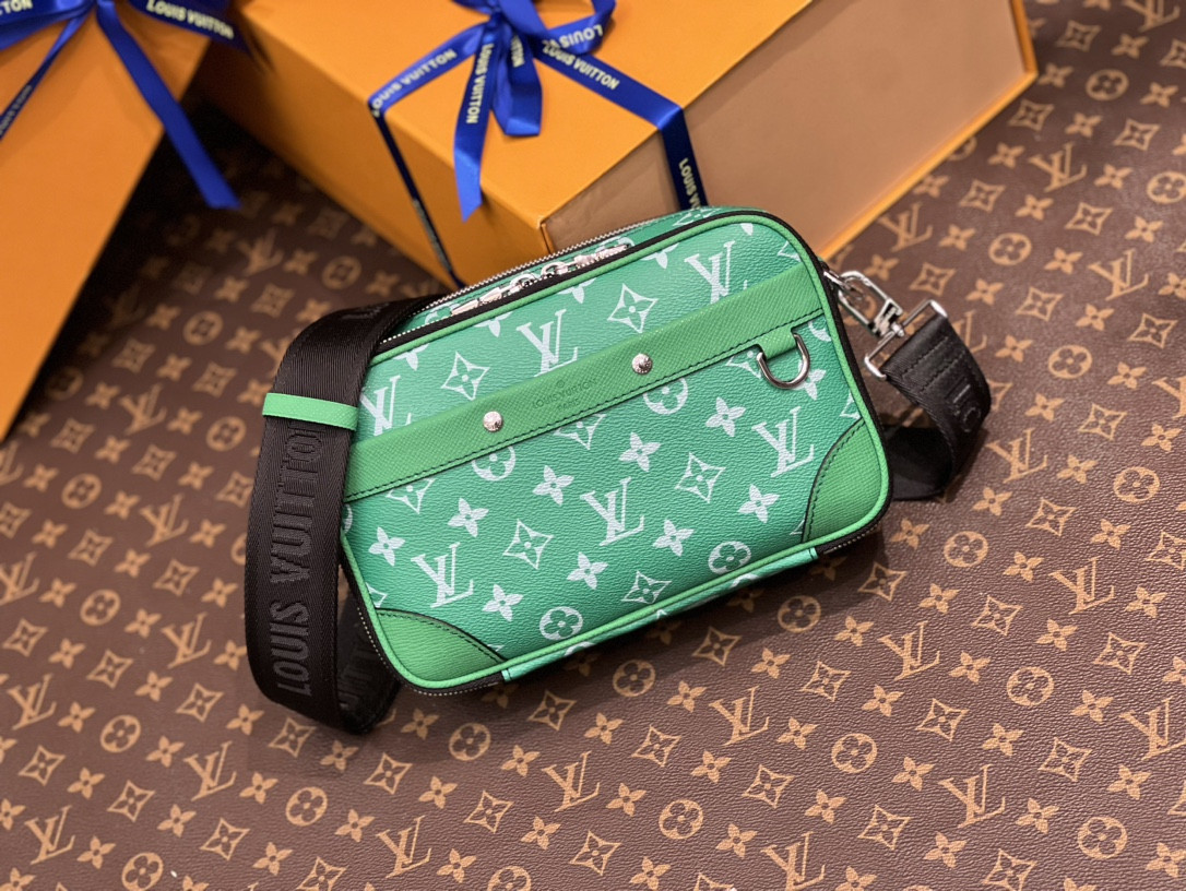 LV M30997 Alpha Wearable Wallet 9.4 x 6.3 x 3.1 inches
