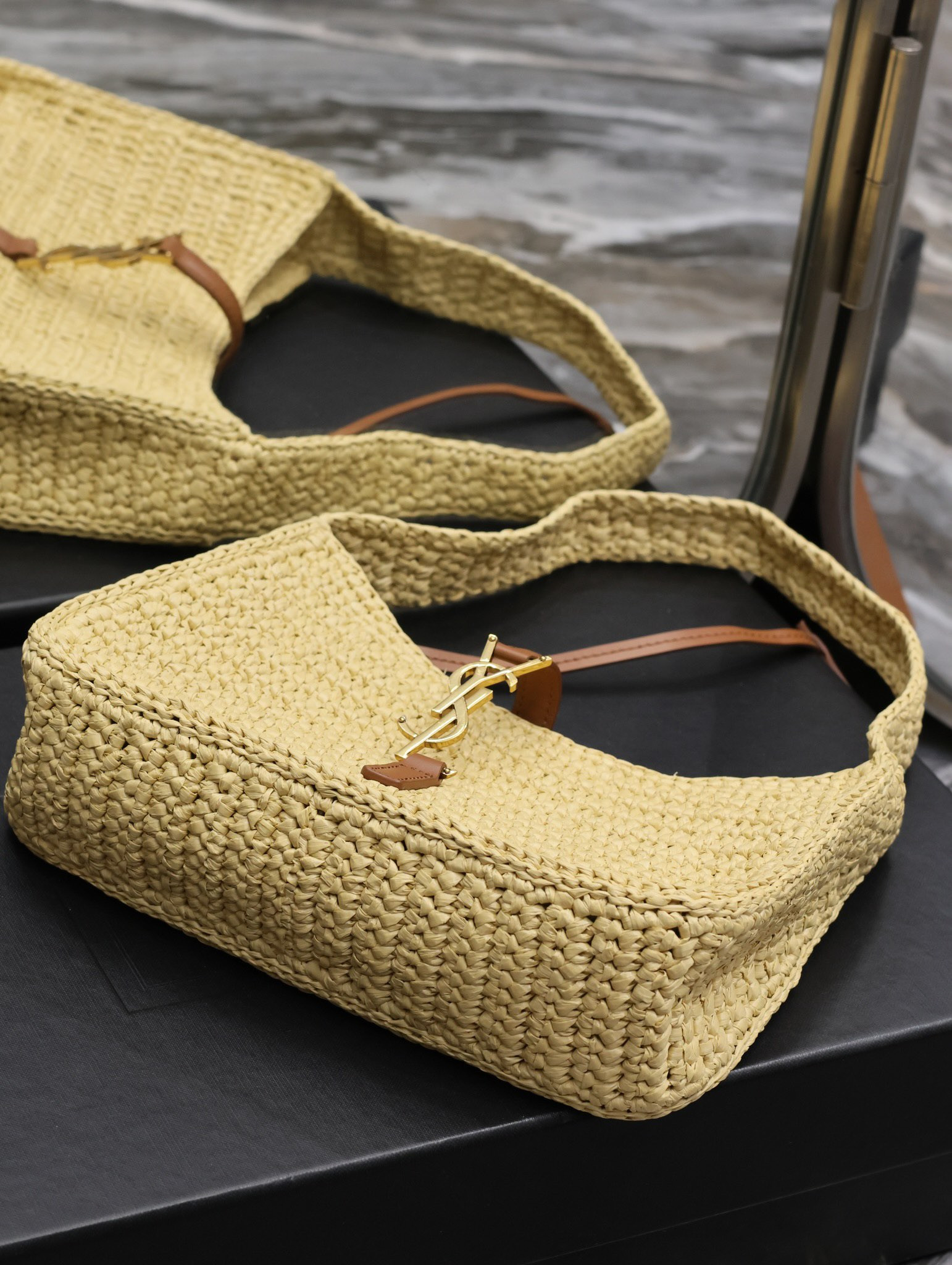 Y51 LE 5 À 7 MINI IN RAFFIA Color Natural 9.06x6.30x2.56 INCHES