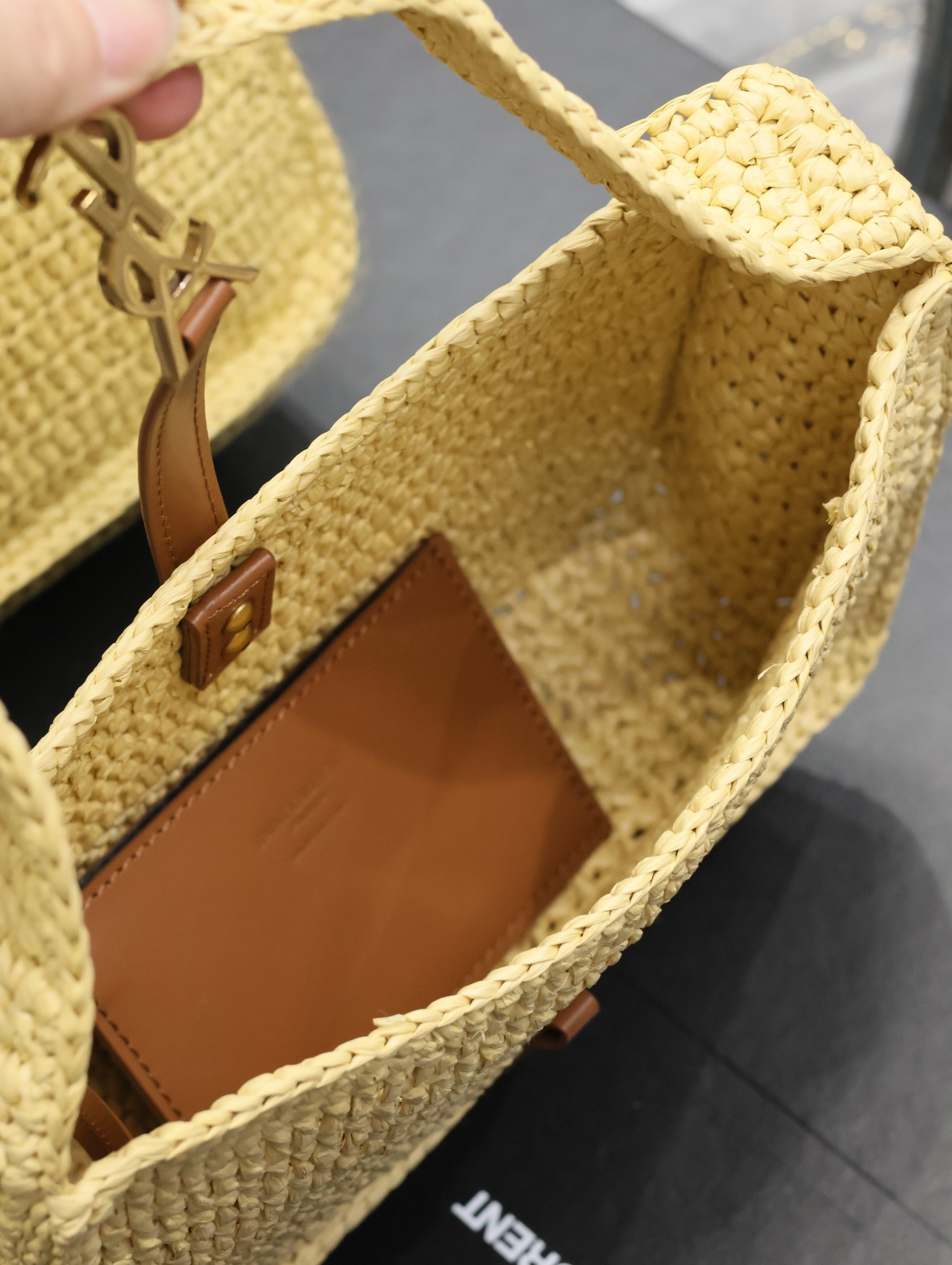 Y51 LE 5 À 7 MINI IN RAFFIA Color Natural 9.06x6.30x2.56 INCHES