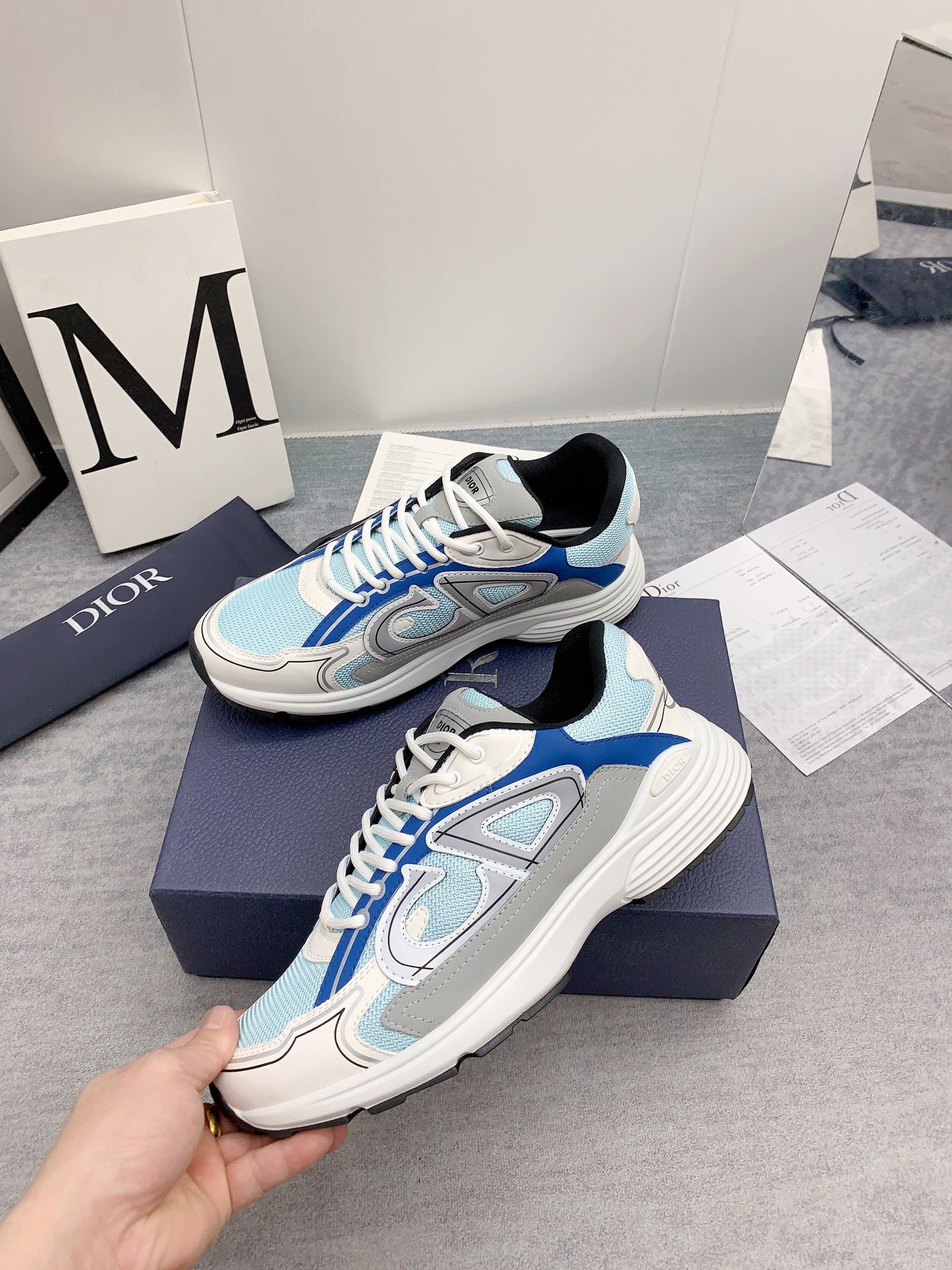 UA D10r B30 Light Blue Mesh