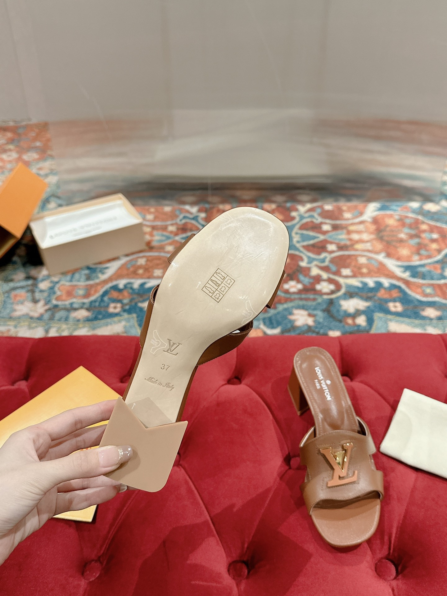 UA LV Heeled Mule