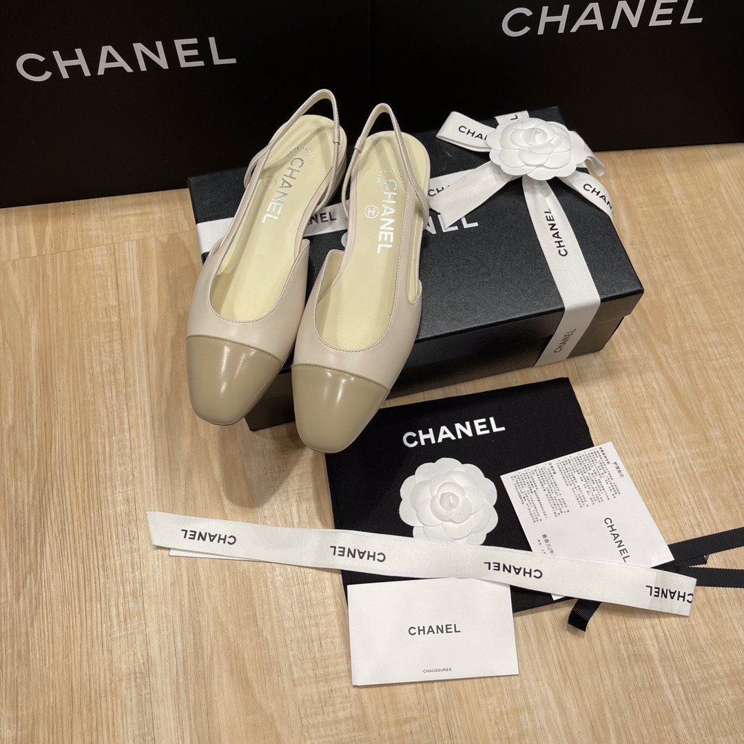 UA Ch**el SLINGBACKS FLAT
