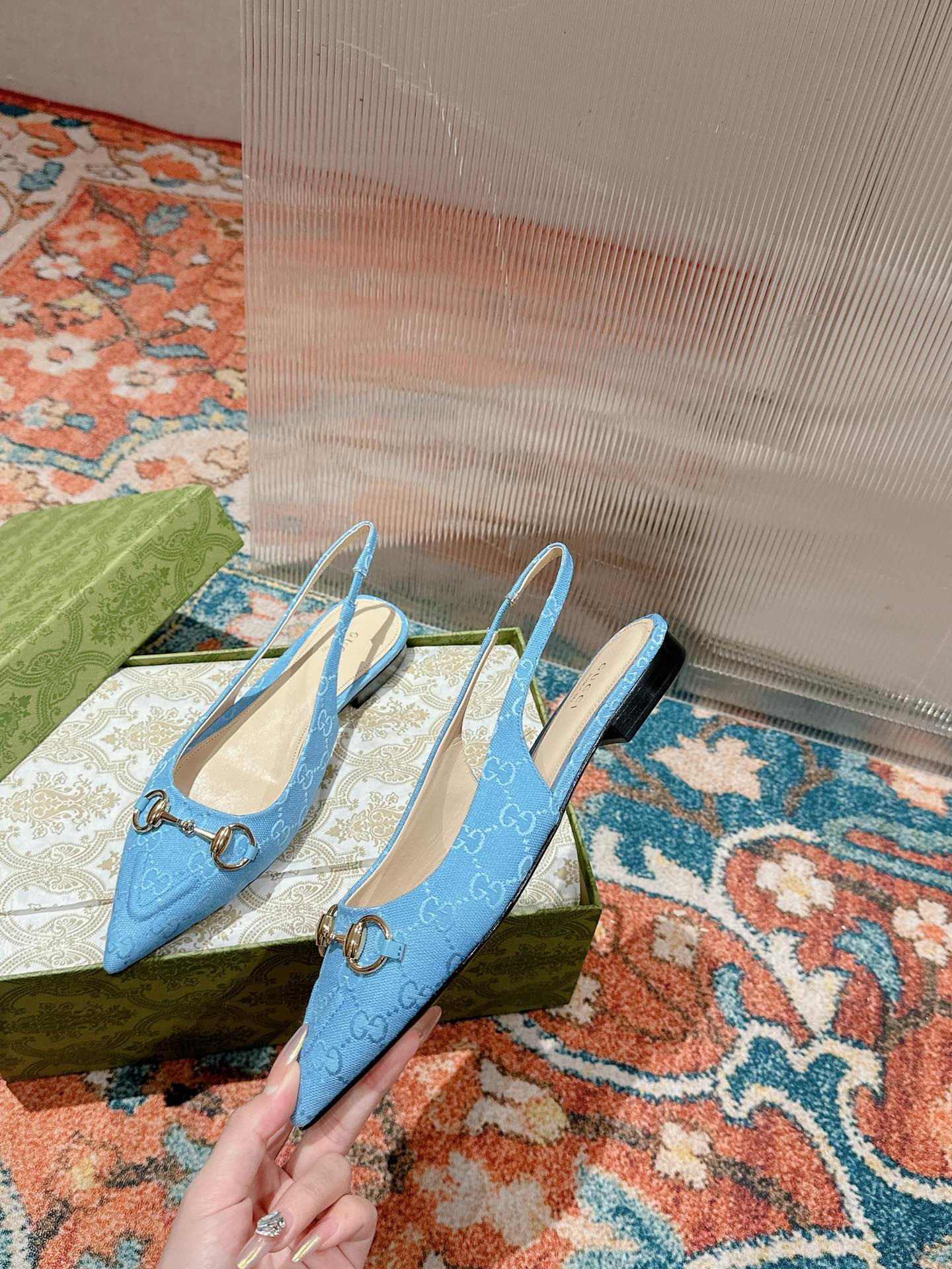 UA Gvc*1 HORSEBIT SLINGBACK FLAT