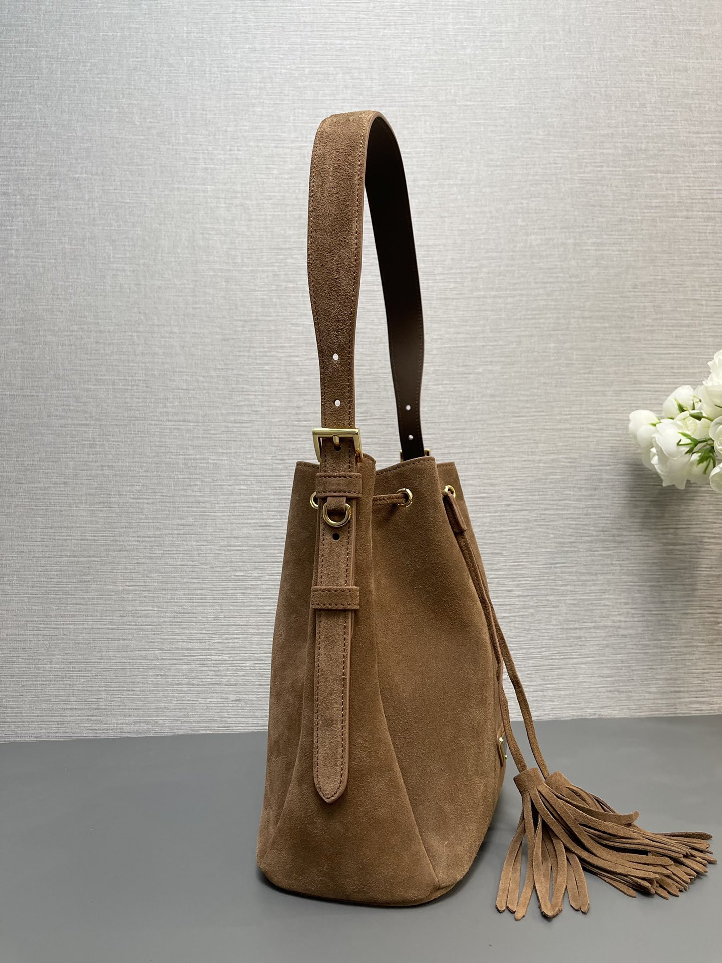 Pra*a mini-bucket bag 22x22x13cm