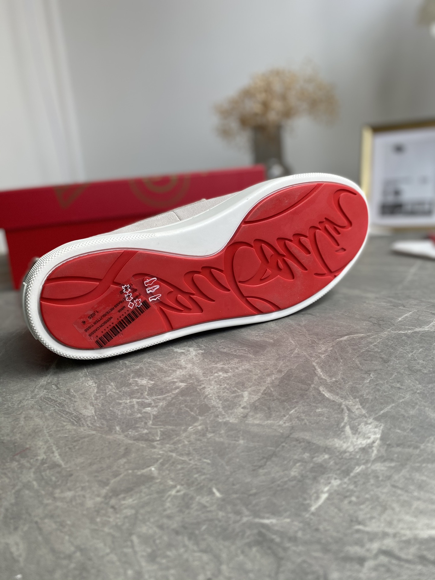 UA Chr1st1an Louboutin thick-soled loafers