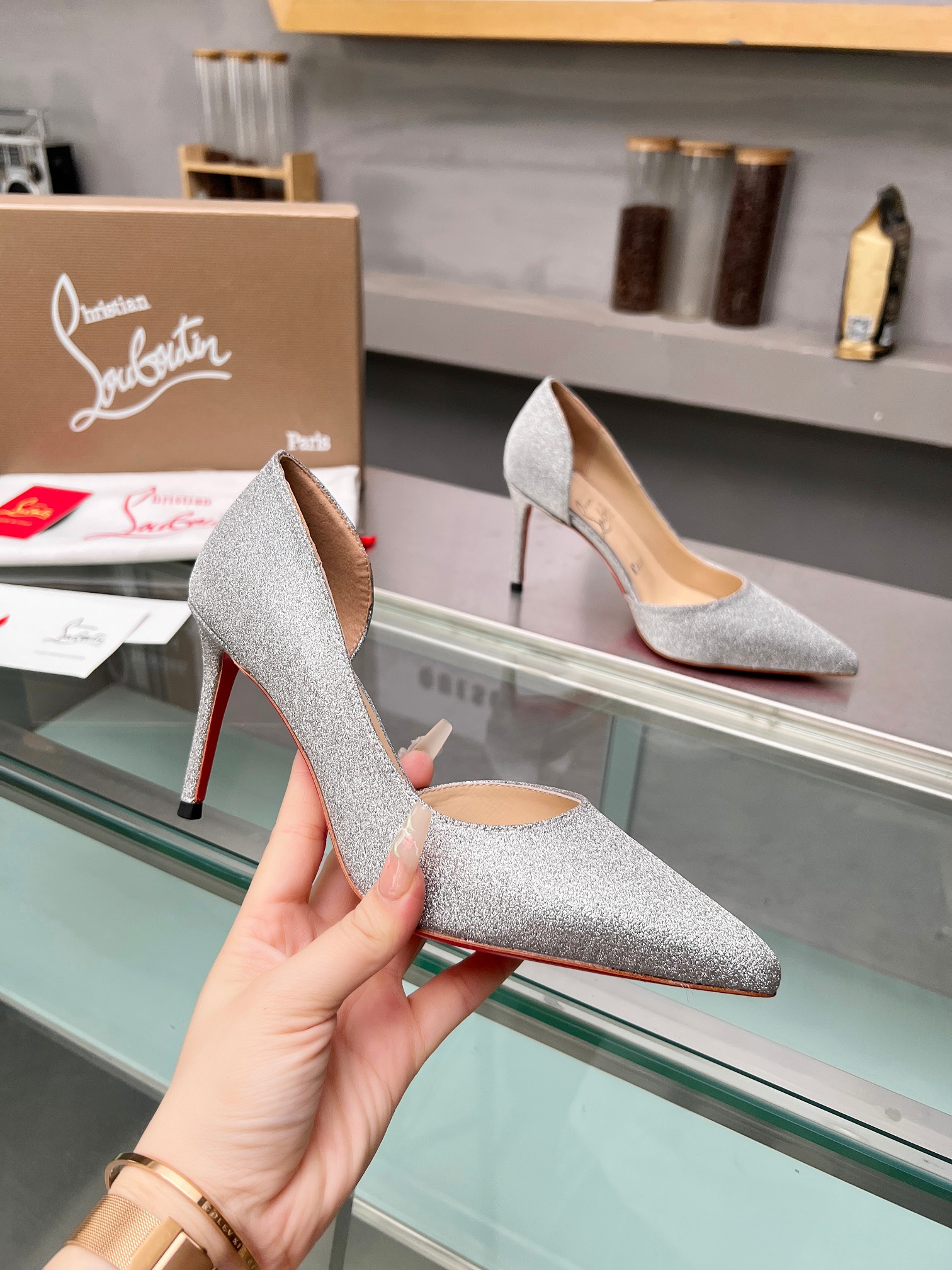 ua chr1st1an louboutin cl red-botT0m shoes