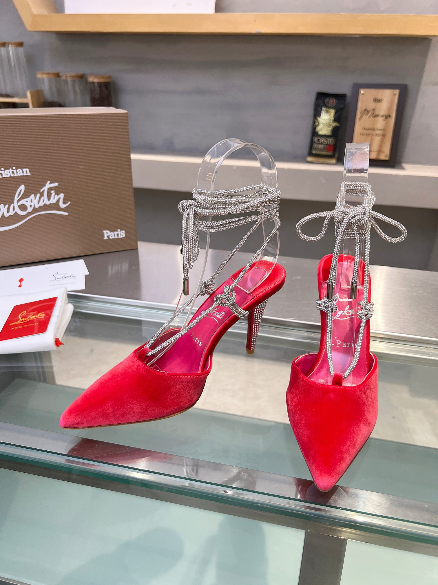 ua chr1st1an louboutin cl red-botT0m shoes