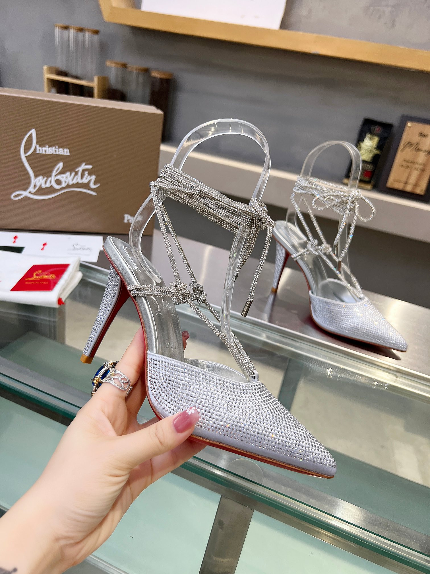 ua chr1st1an louboutin cl red-botT0m shoes