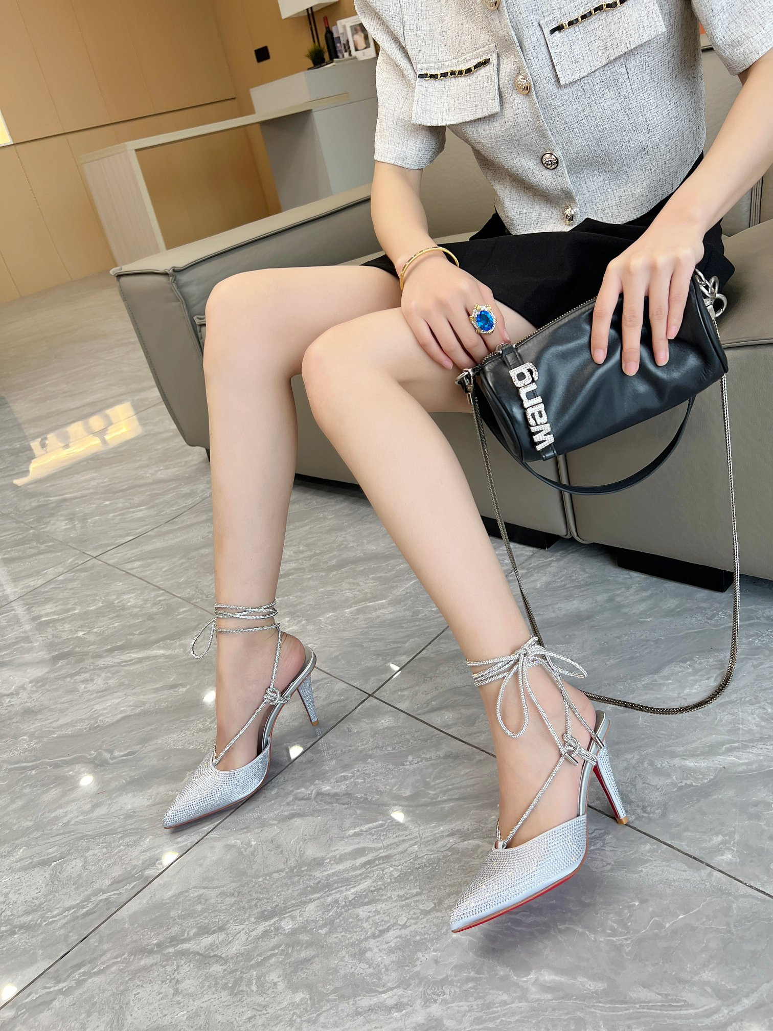 ua chr1st1an louboutin cl red-botT0m shoes
