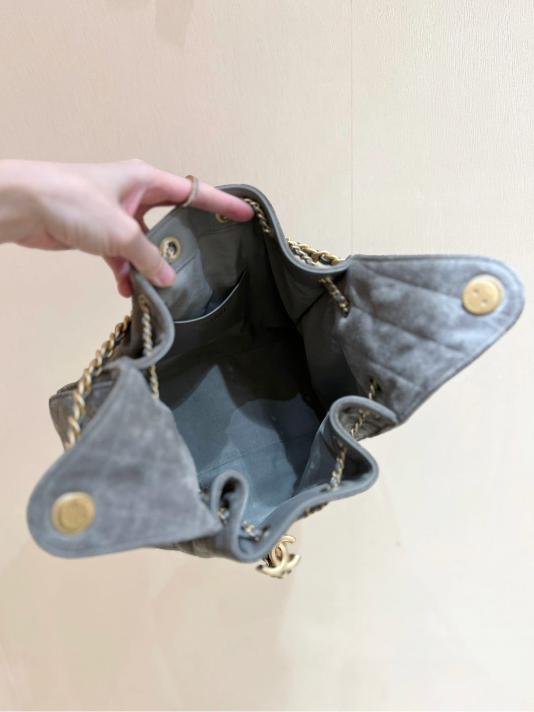 Ch**el 25C Bucket Bag 26x30x14cm