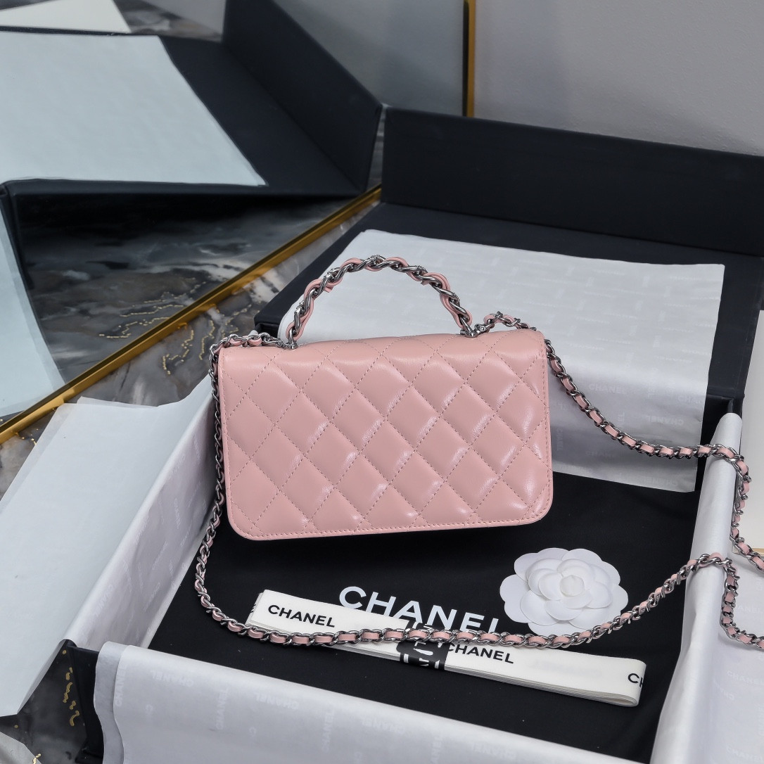 Ch**el Clutch With Chain 18.5x11x6cm