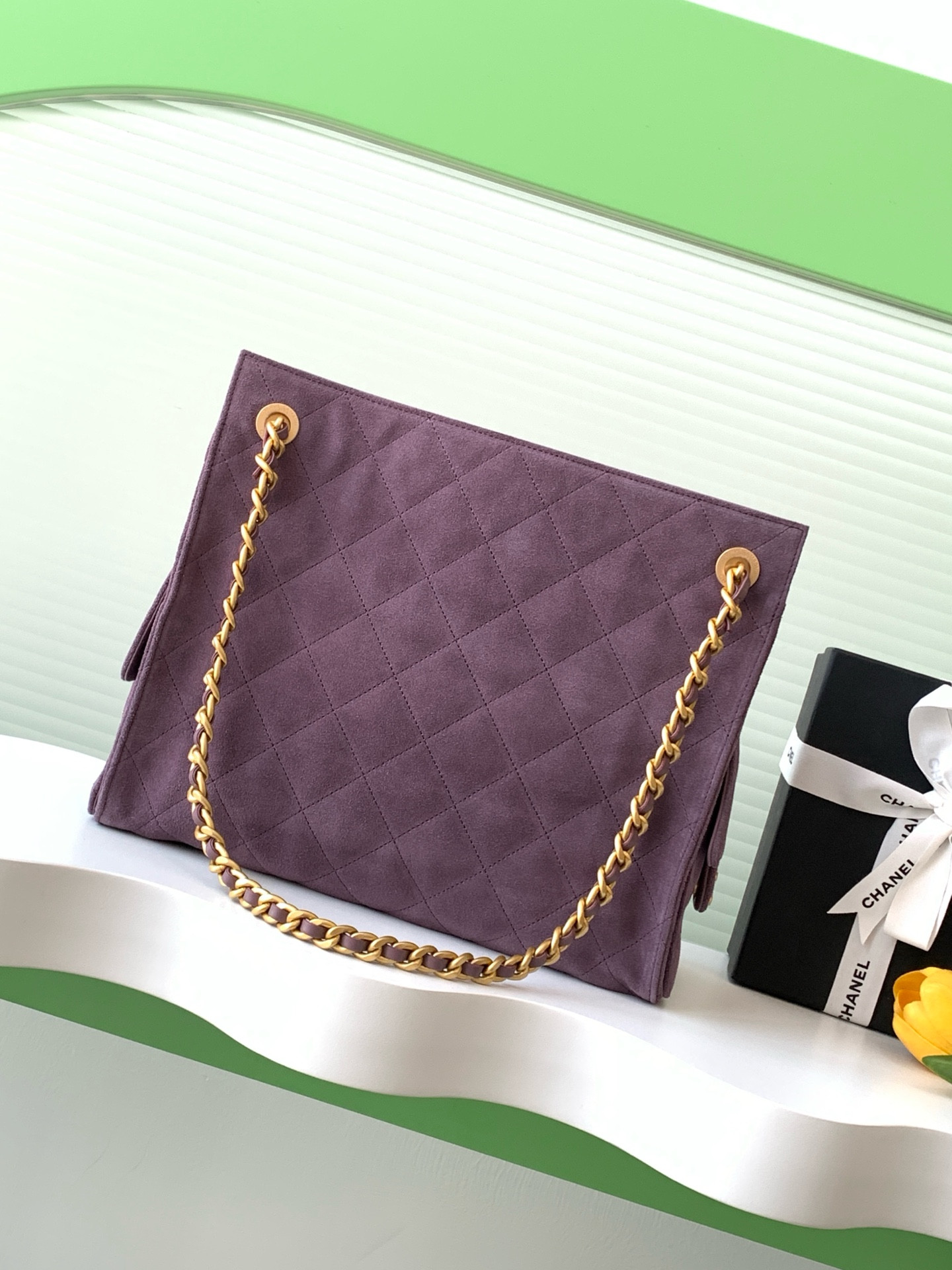 Ch**el shopping bag hobo 26x31x13cm