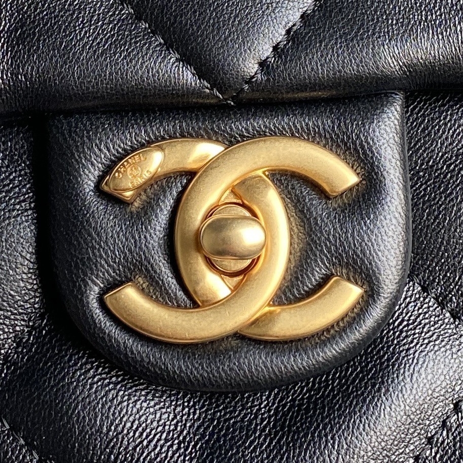 Ch**el 25C Shopping Tote Handbag 34x36x12cm