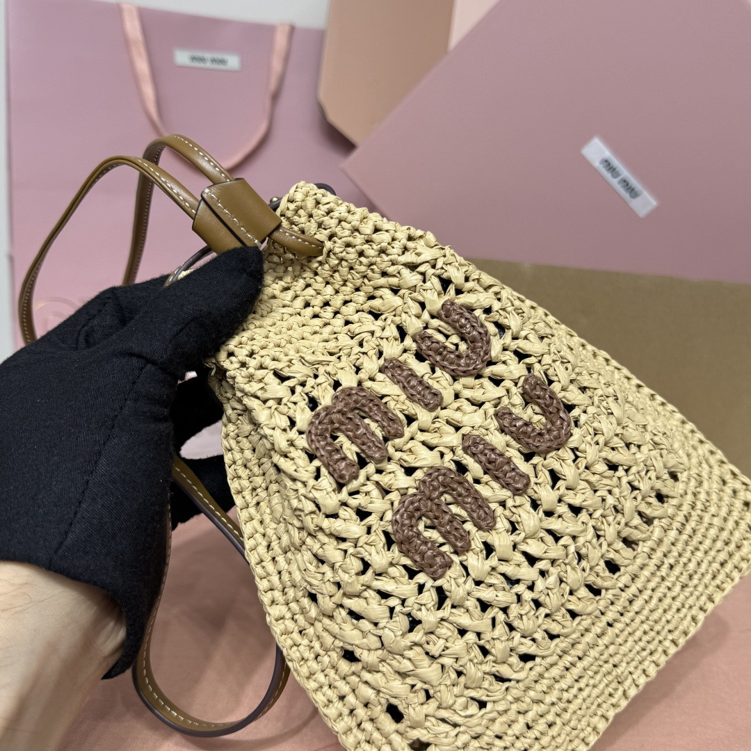 M1v M1v woven fabric mini-bag 23x20cm