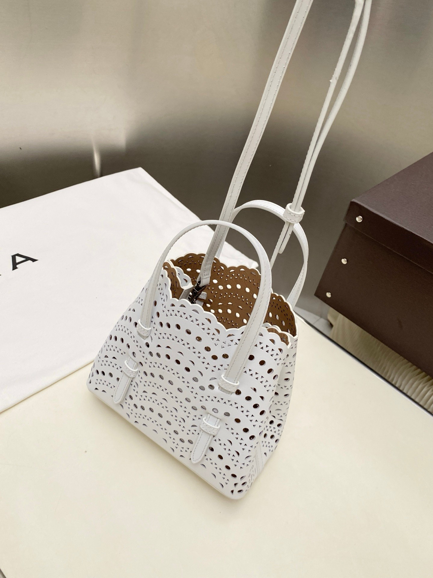 A1a1a Mina 20 bag In Vienne  Wave 20x17x10cm