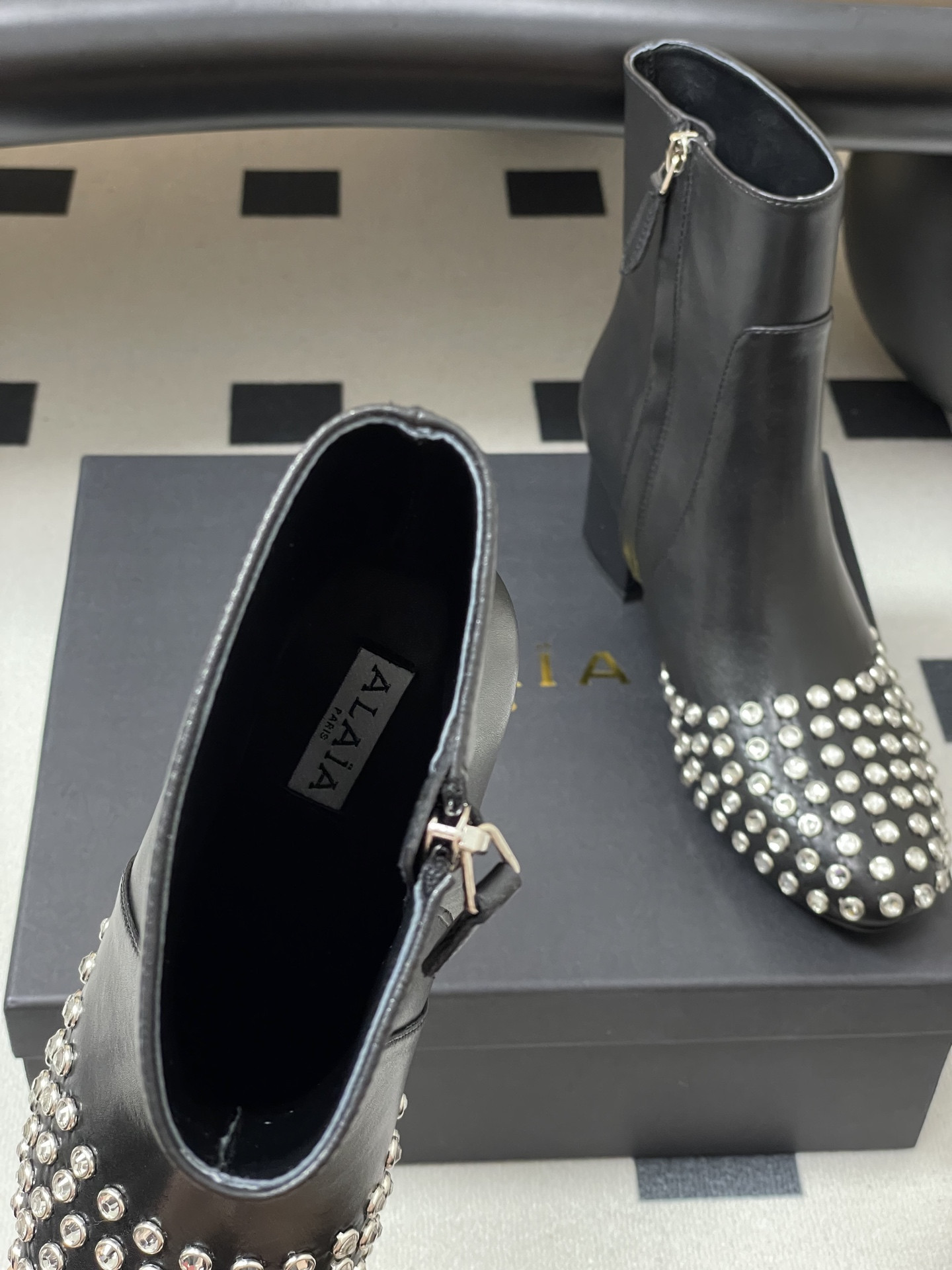 ua a1a1a crystal d1am0nd boots 5.5cm heel(cusT0mized size 7-10 days production time)
