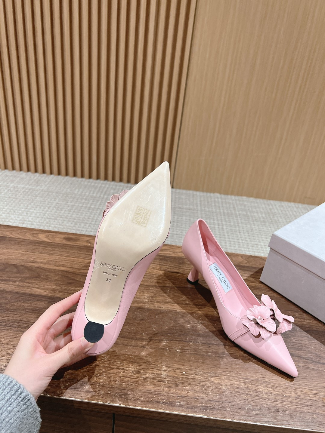 UA J1m*y Ch00 ROSALIA FLOWERS Pumps 6.5cm