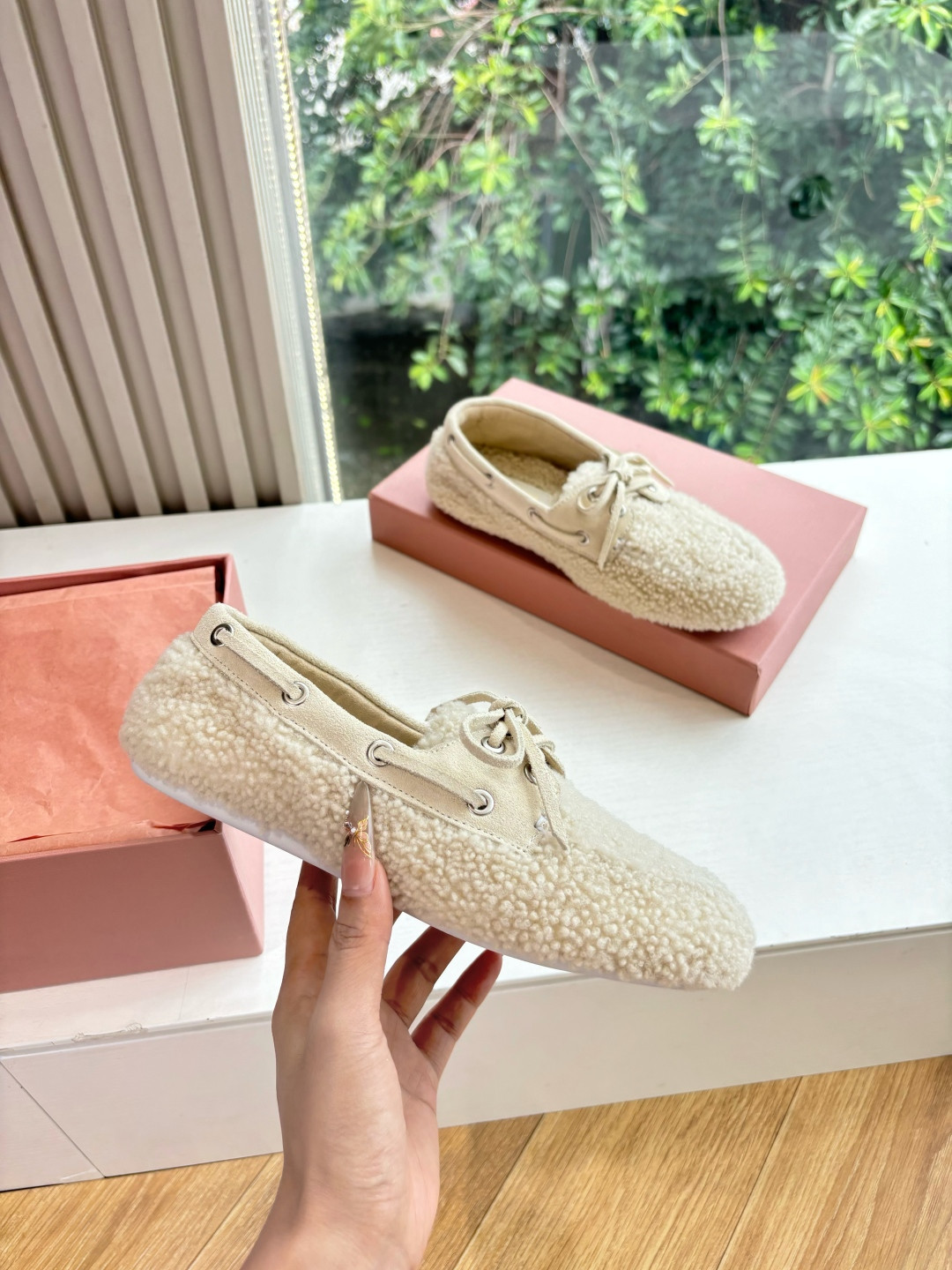 ua M1v M1v shearing loafers
