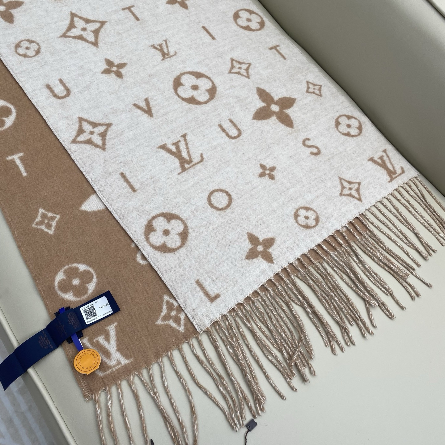 l0vis Vvtt0n reykjavik 2.0 scarf 40x220cm 100% cashmere