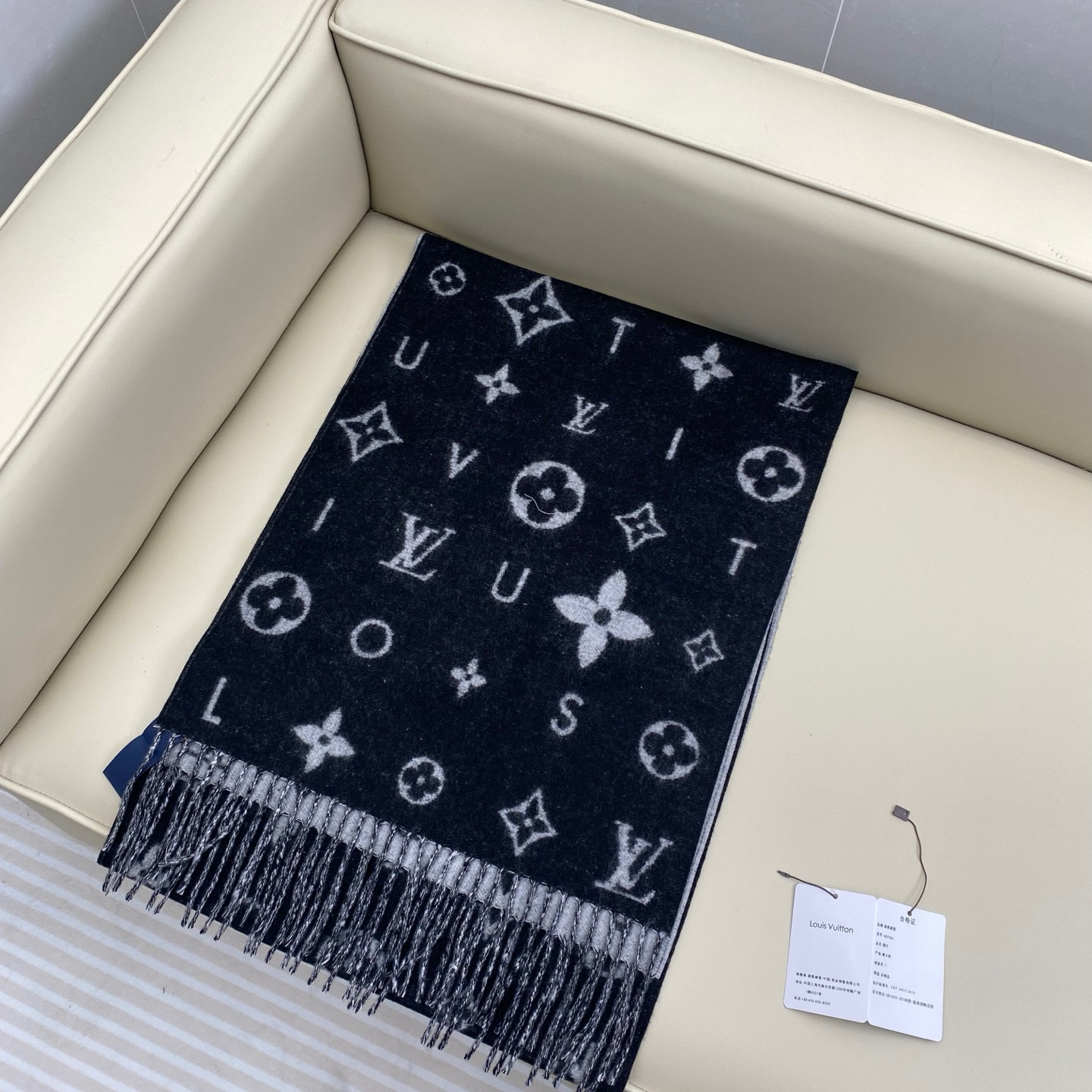 l0vis Vvtt0n reykjavik 2.0 scarf 40x220cm 100% cashmere