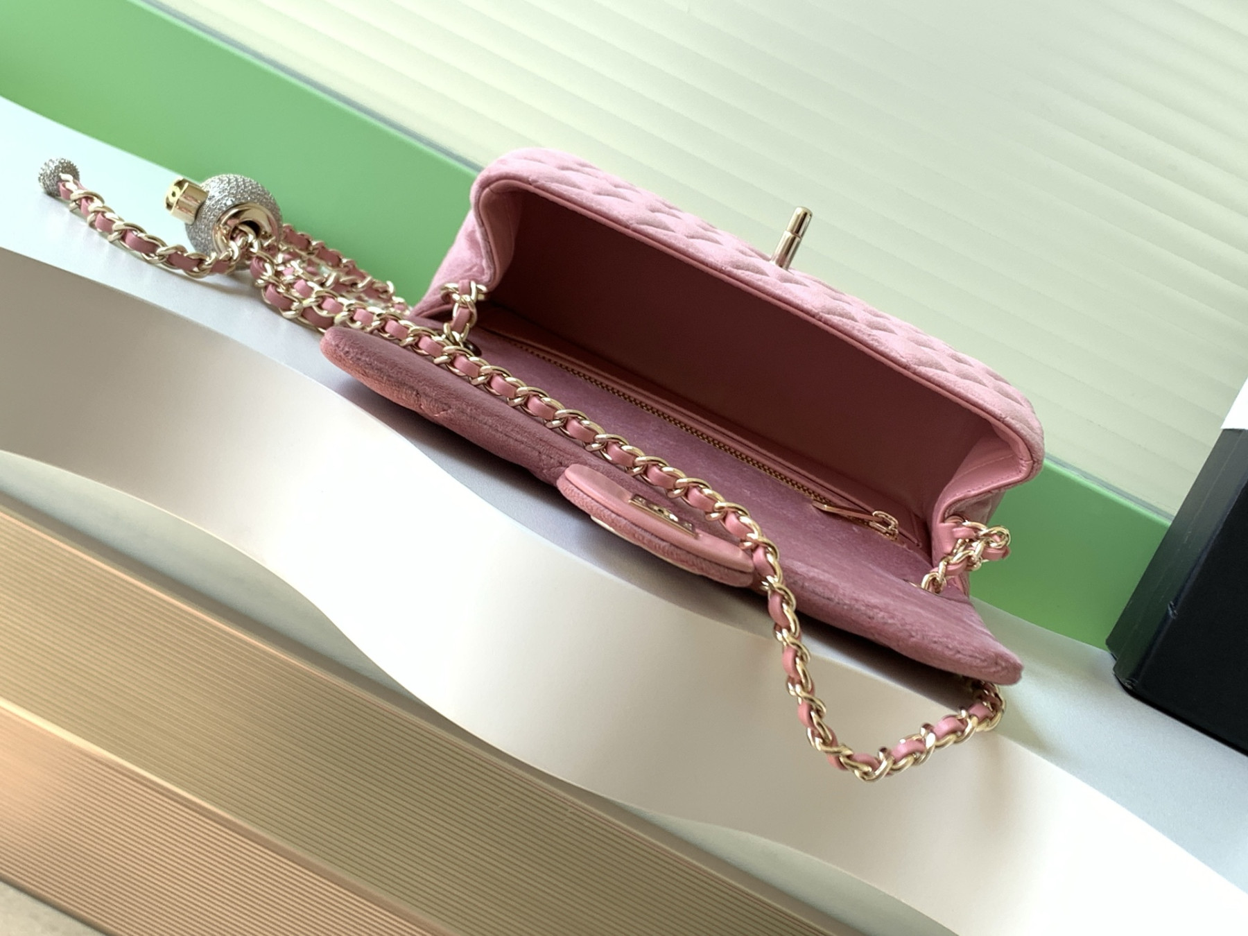 Ch**el MINI FLAP BAG 12×20×6 cm