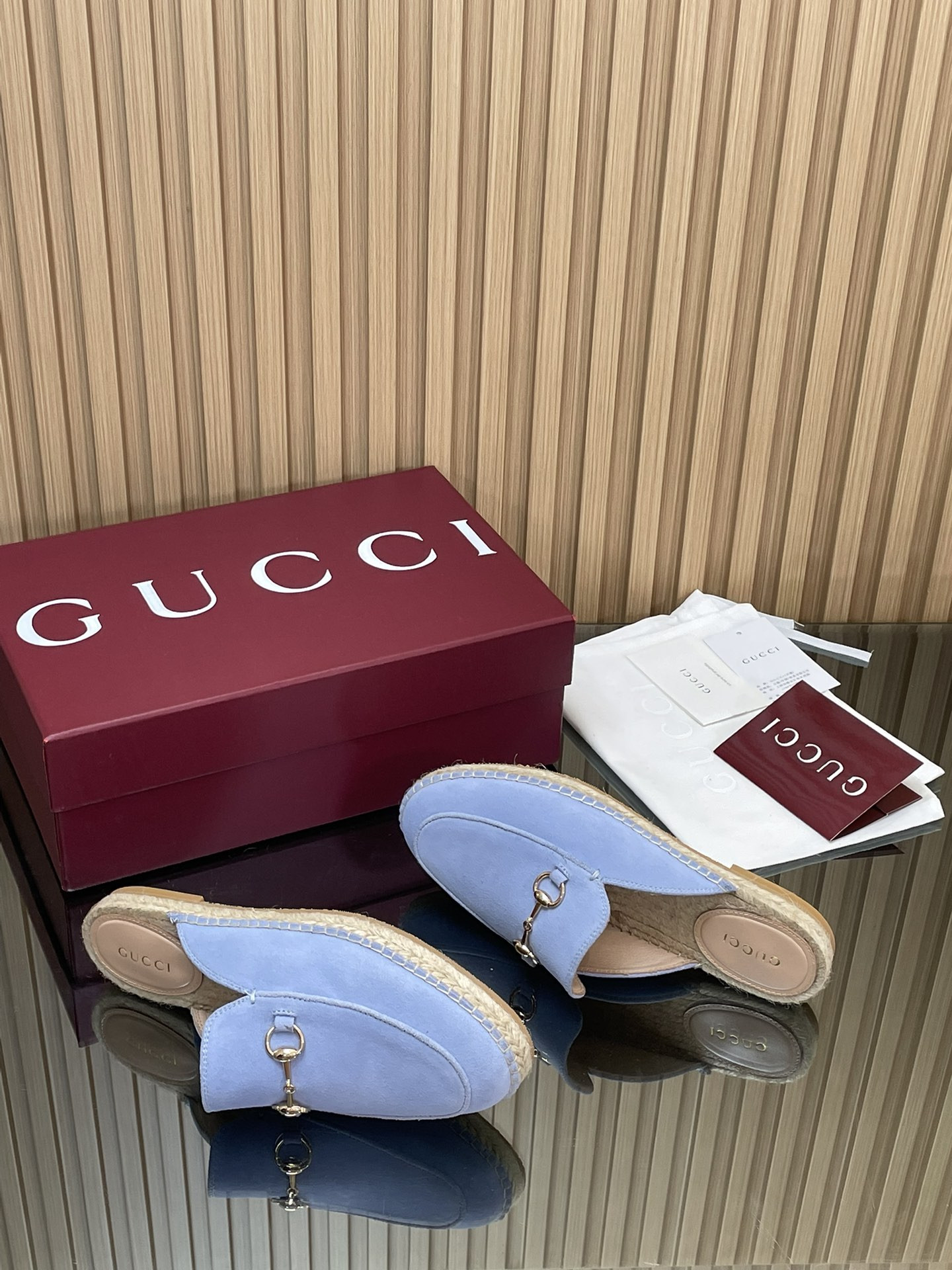 ua Gvc*1 espadrille mule with horsebit