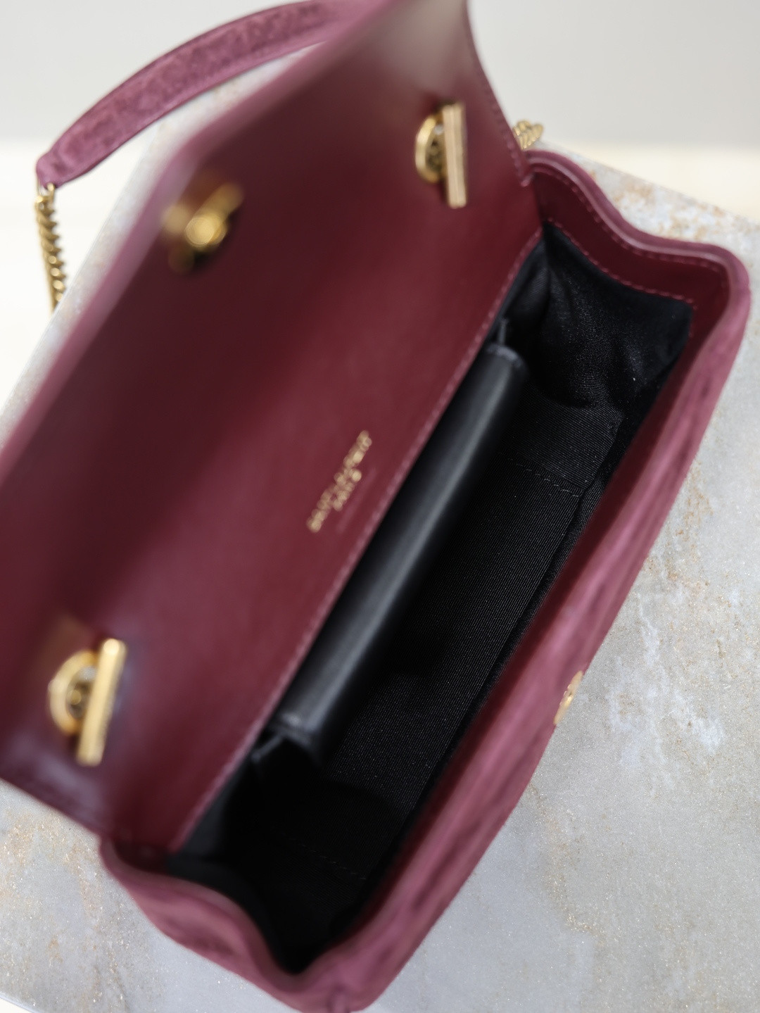 Y51 loulou mini in suede 20x12x5cm
