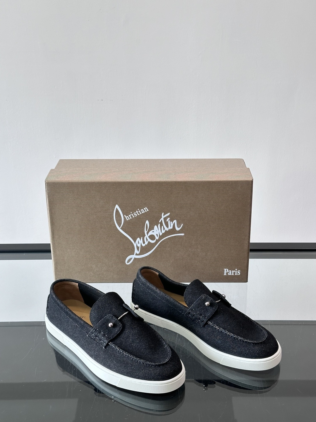 ua Chr1st1an louboutin chambeliboat boat shoes
