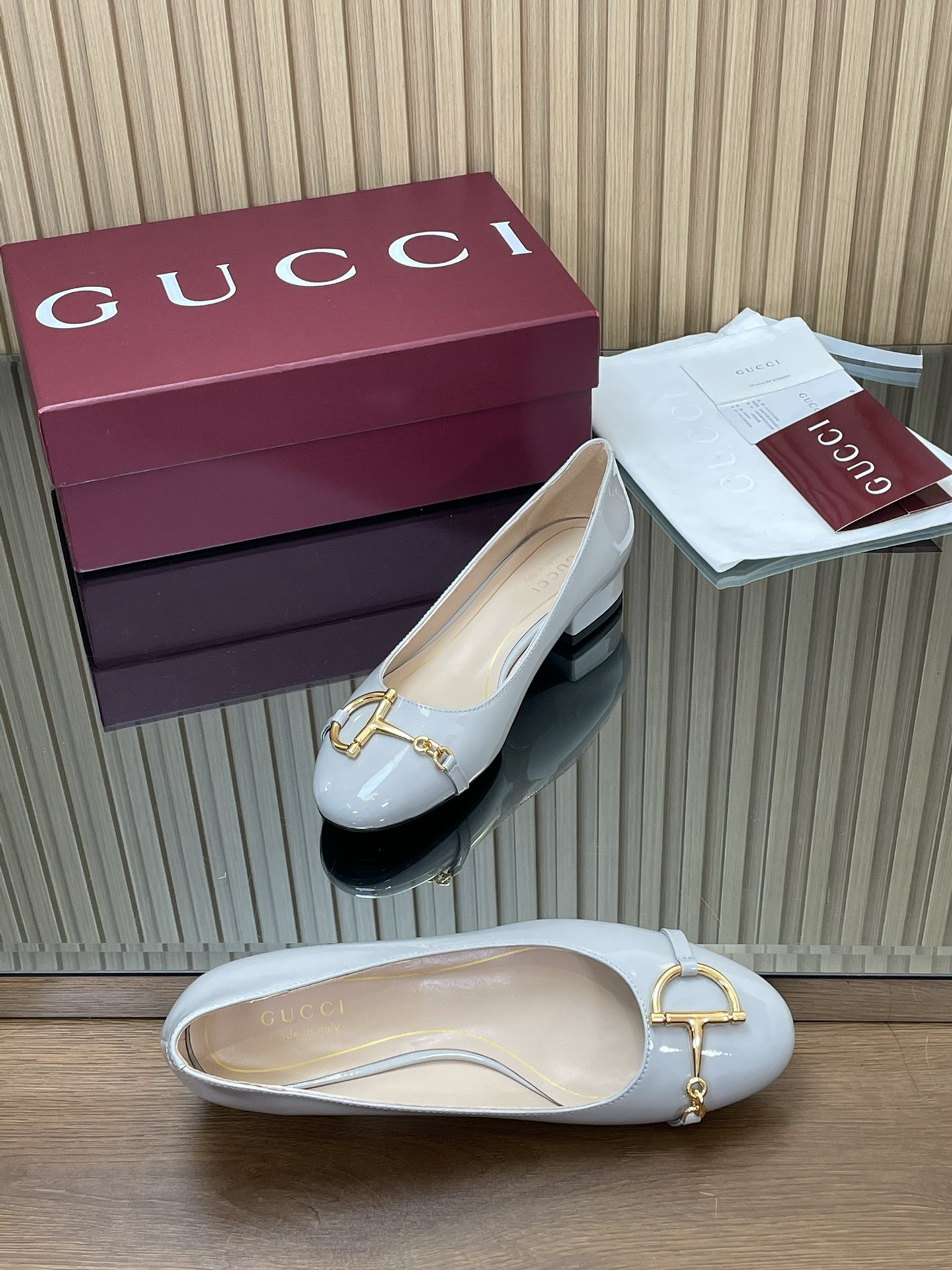 ua Gvc*1 ballet flat with half horsebit